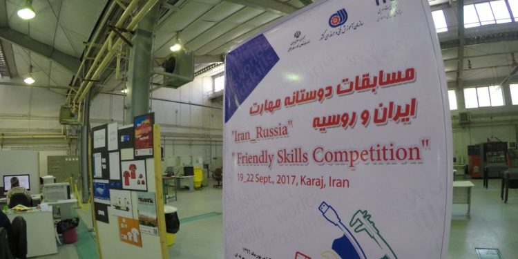 آریا درفش رزم داورمسابقات مهارت گرافیک بین دوکشور ایران و روسیه شد