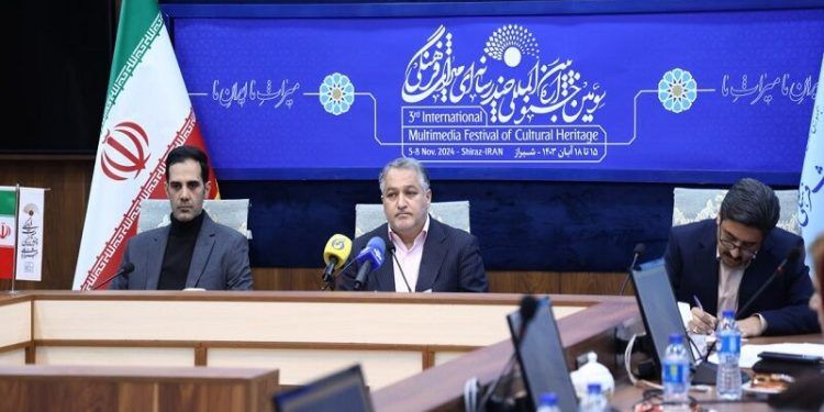 نشست خبری دبیر سومین جشنواره بین‌المللی چندرسانه‌ای میراث‌فرهنگی