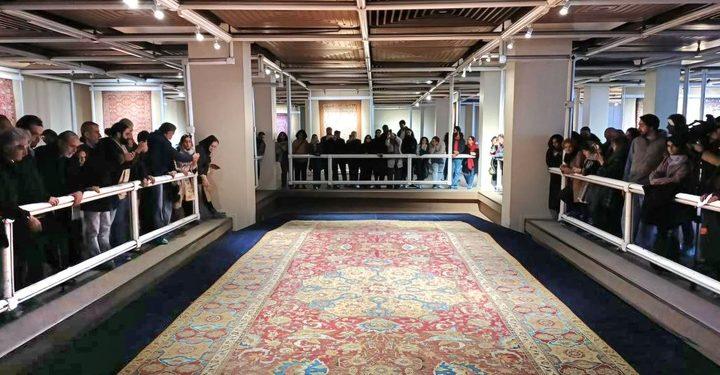 رونمایی از ۲ قطعه فرش نفیس صفوی در موزه فرش ایران