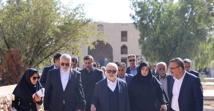 قائم‌مقام وزیر و معاون میراث‌فرهنگی به لارستان سفر کرد