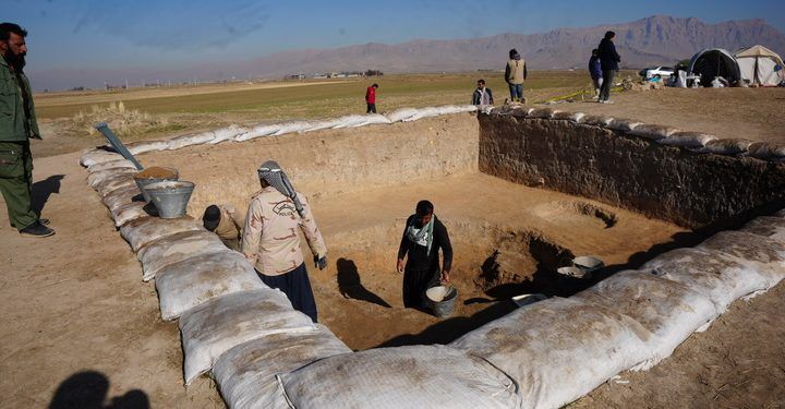 یافته‌های تپه تیلینه کرمانشاه در موزه ملی ایران