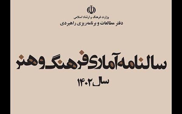 سالنامه آماری فرهنگ و هنر سال ۱۴۰۲