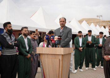 افتتاح نمایشگاه صنایع‌دستی ایران در سلیمانیه عراق