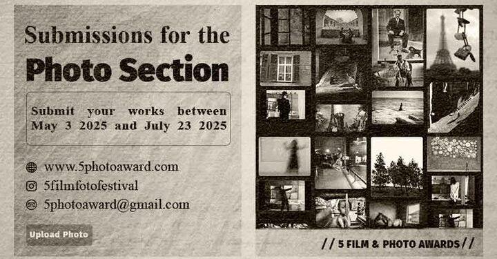 فراخوان عکس ششمین جشنواره فیلم و عکس پنج