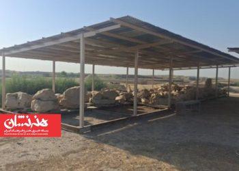 ساماندهی و ایمن‌سازی ۲۵۳ اثر کاخ آپادانا در شوش