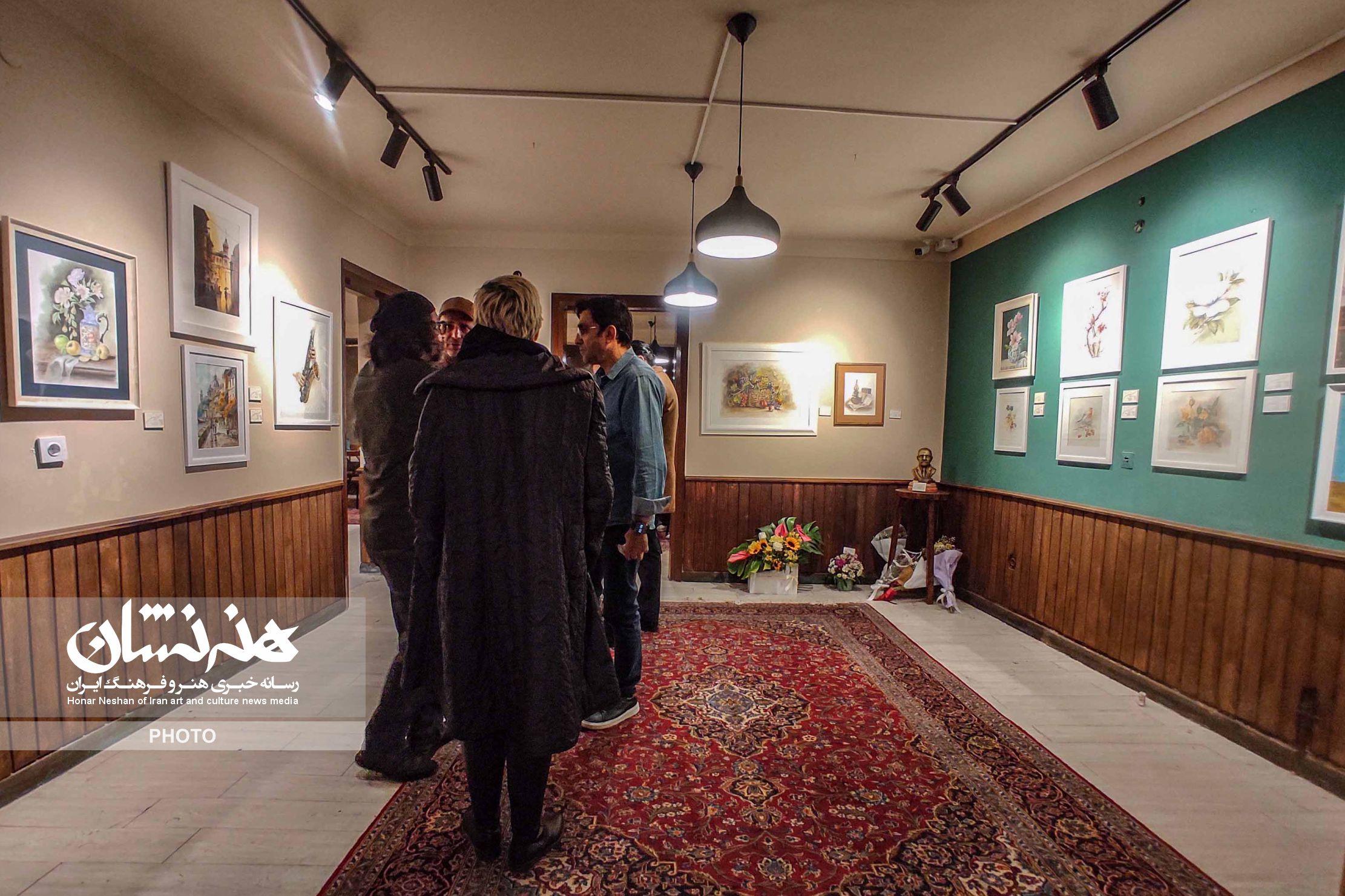 گزارش تصویری نمایشگاه گروهی هوران درخانه صوفی 4