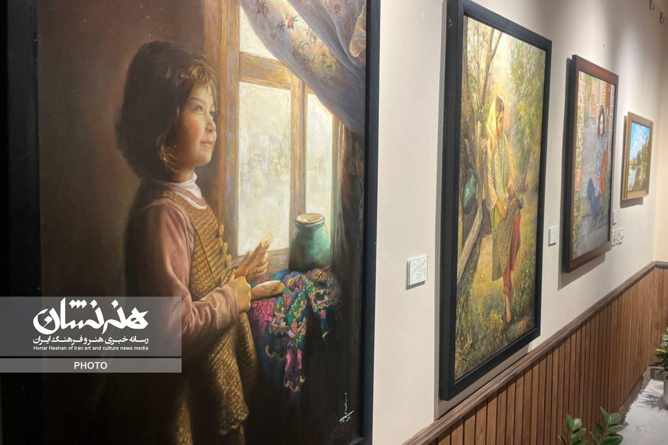 گزارش تصویری نمایشگاه گروهی «هوران درخانه صوفی»