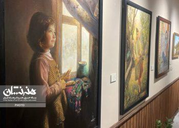 گزارش تصویری نمایشگاه گروهی «هوران درخانه صوفی»