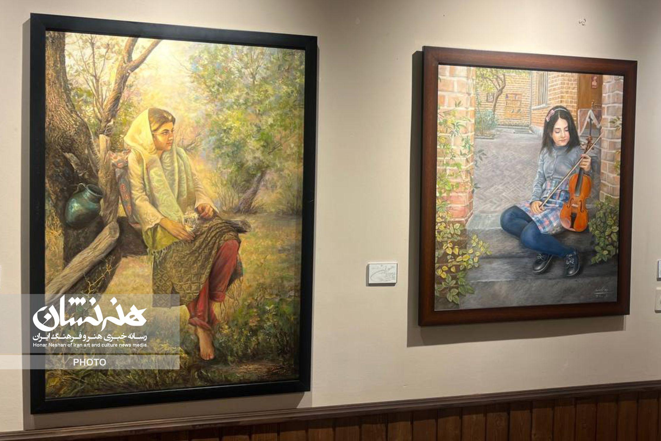 گزارش تصویری نمایشگاه گروهی «هوران درخانه صوفی»