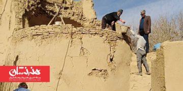 آغاز مرمت و بازسازی برج قلعه روستای فیروزآباد ابرکوه